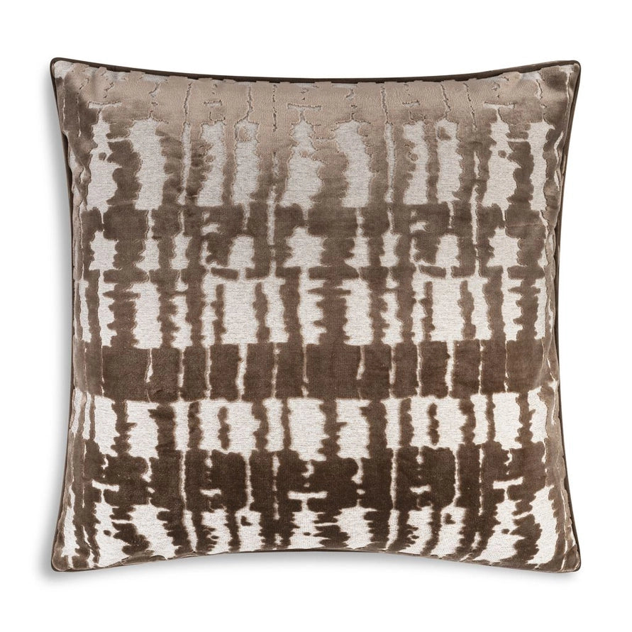 Coffee Textured Pillow 22"