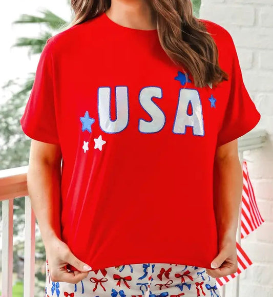 USA Foil Tee