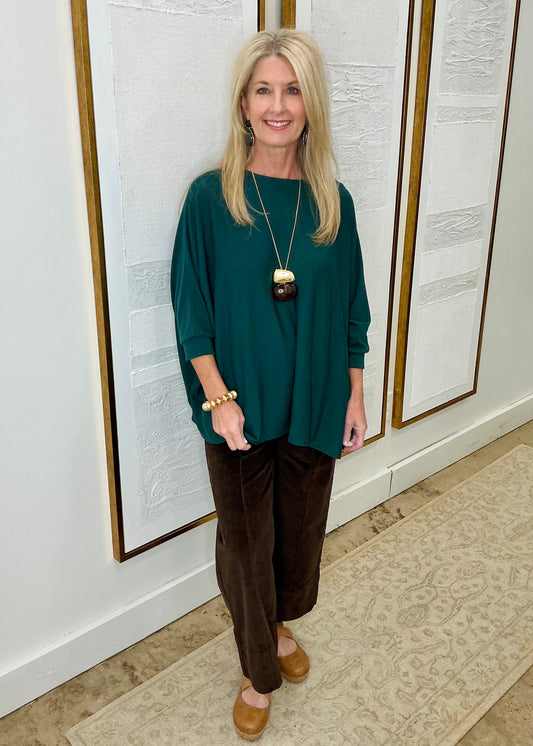 Lightweight 3/4 Sleeve Top
