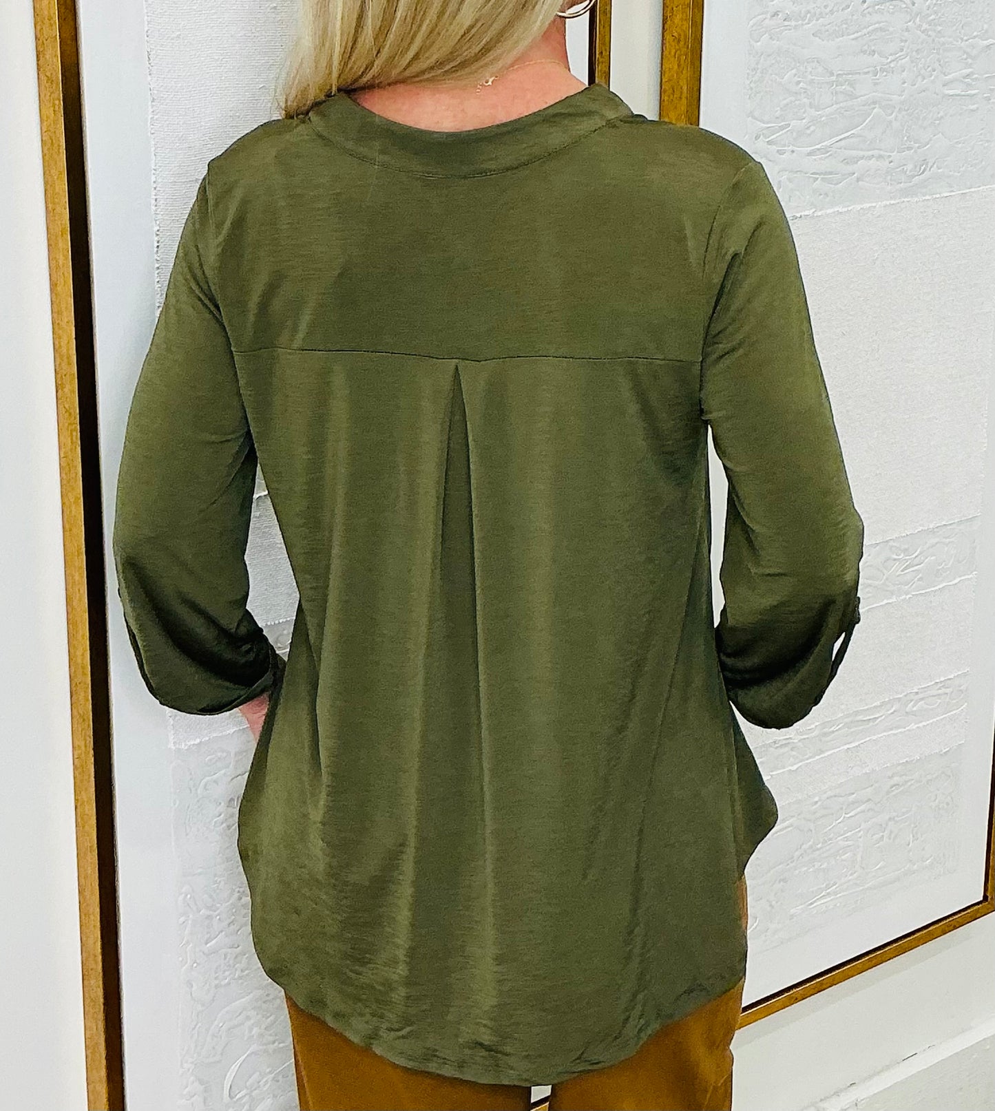 Lightweight 3/4 Sleeve Top