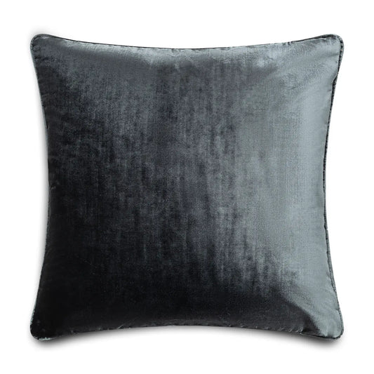 Solid Navy Velvet Pillow 22"