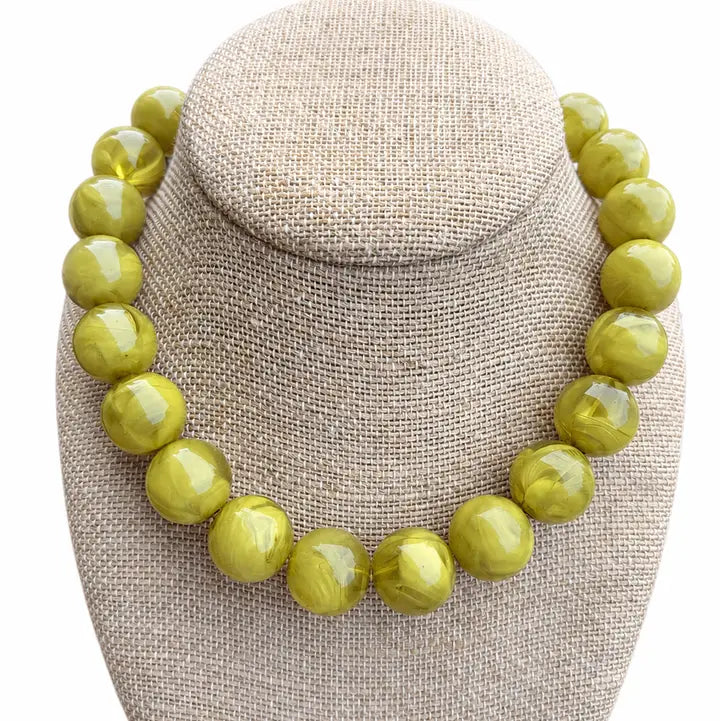 Bubble Beaded Necklace