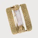 Gold Stone Mesh Bracelet