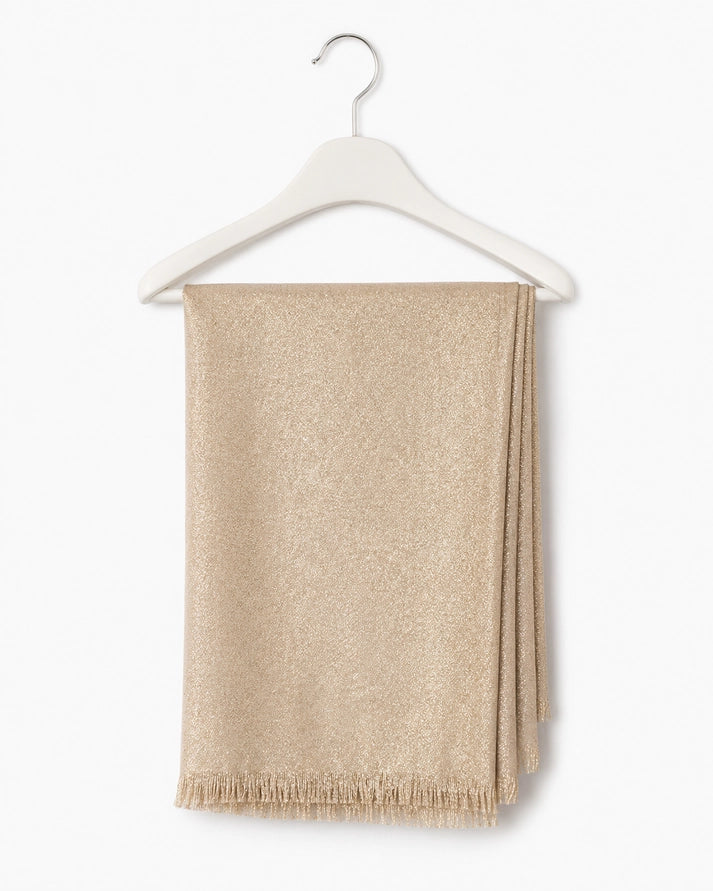 Metallic Shawl Wrap
