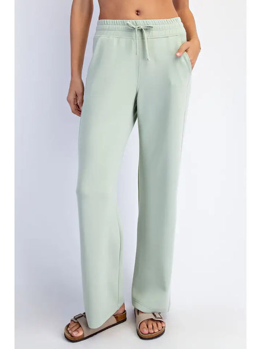 Light Green Scuba Pants