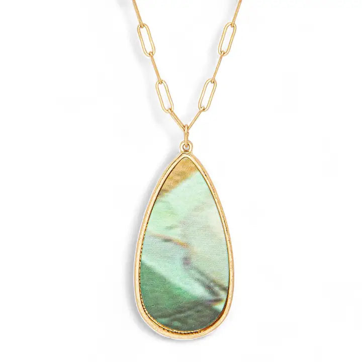 Stone Pendant Necklace