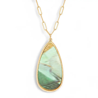 Stone Pendant Necklace