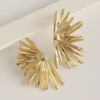 Gold Wing Earrings