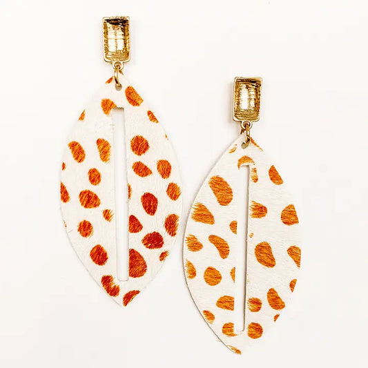 Camel Dot Earrings
