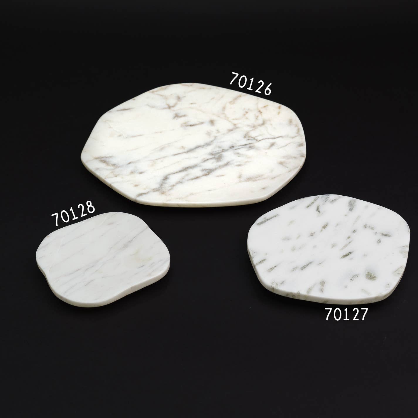 Large White Marble Plate