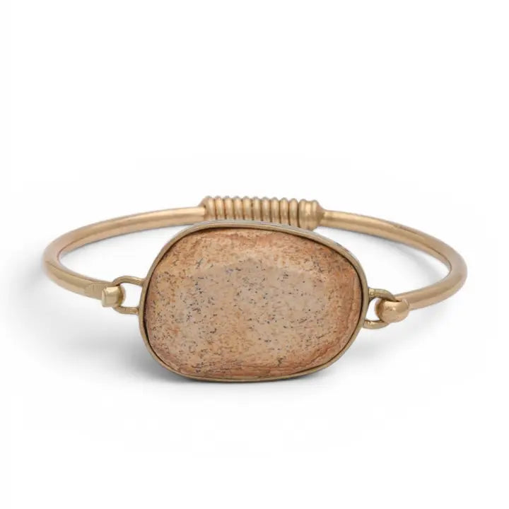 Genuine Stone Flex Bangle