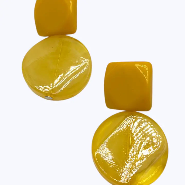 Geometric Acrylic Earrings