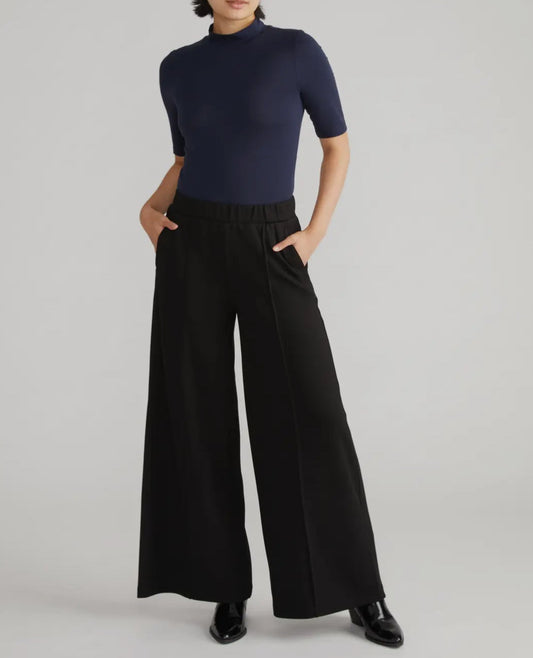 Pam Pintuck Wide Leg Pant