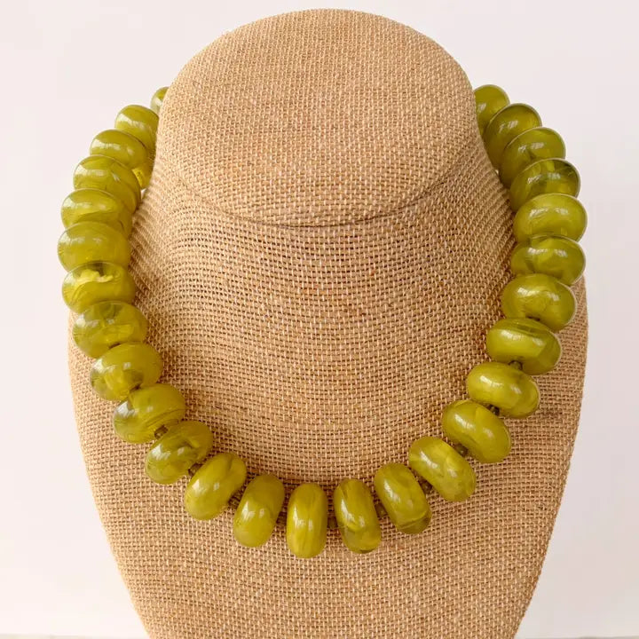 Rondelle Beaded Necklace