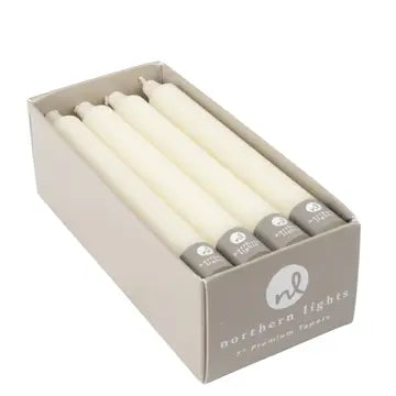 Ivory 12pc Box Tapers 7"