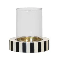 Black & White Stripe Hurricane