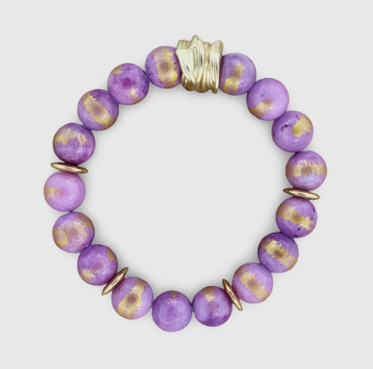 Stretch Bracelet/Lavender