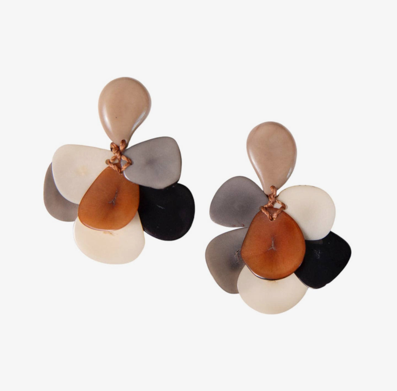 Tagua Slices Earrings