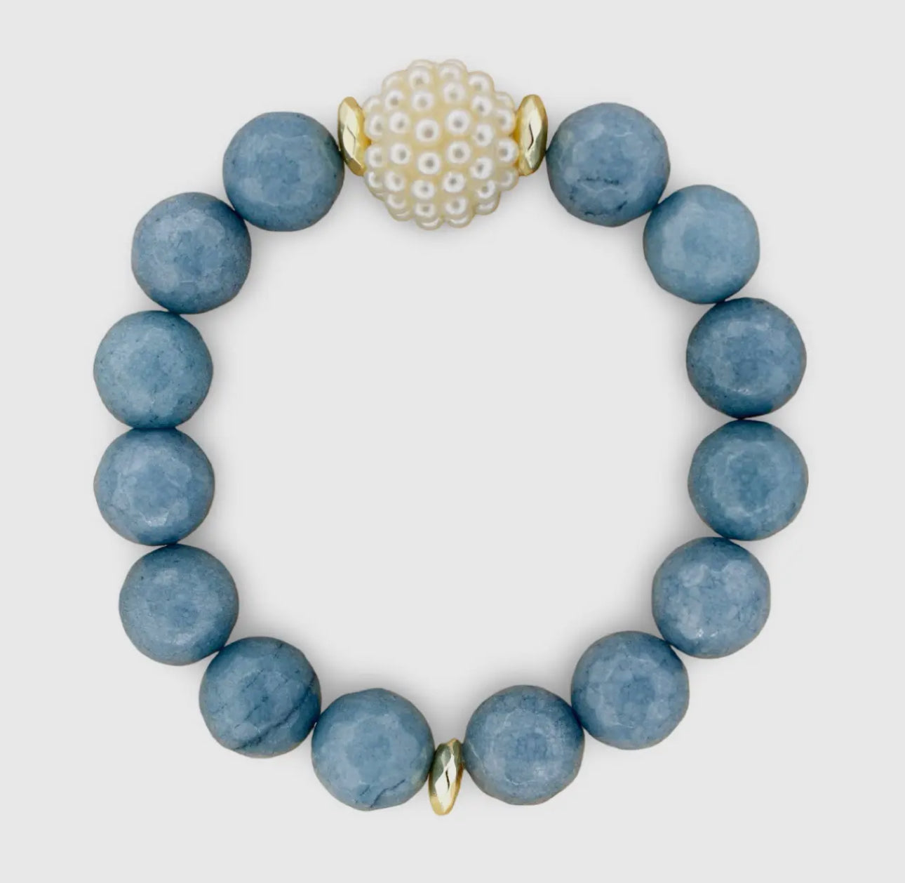 Stretch Bracelet/Wedgewood Blue