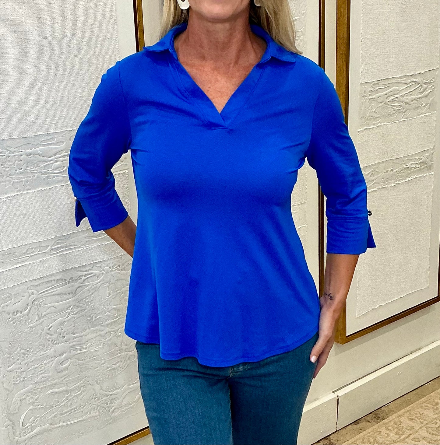 3/4 Sleeve Lightweight Top