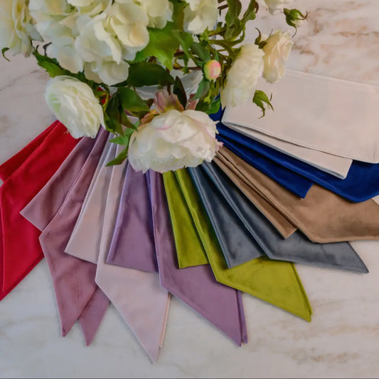 Velvet Sash Mocha 55”