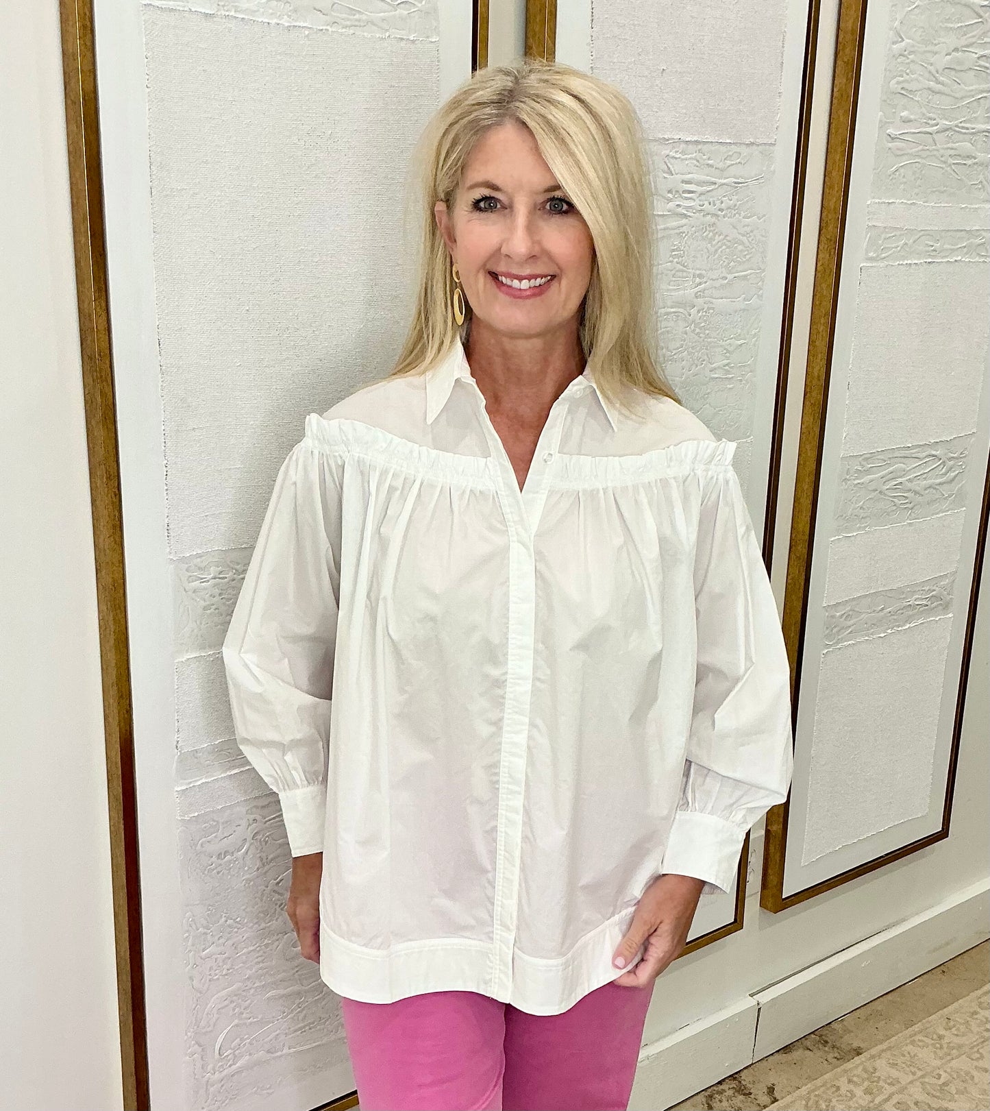 Caryn Lawn Miriam Top