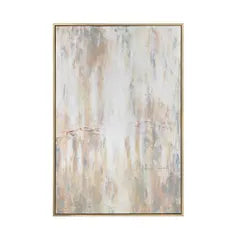 Natural Gray Canvas Wall Art 61" x 46"