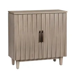 Taupe 2-Door Cabinet 38 x 38