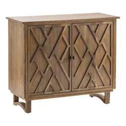 Diamond Front Cabinet 40"x17"x34"