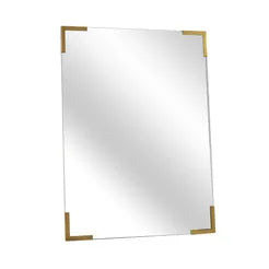 Gold Corner Mirror 30"x40"