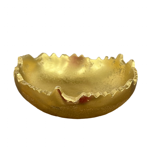Mini Textured Gold Bowl
