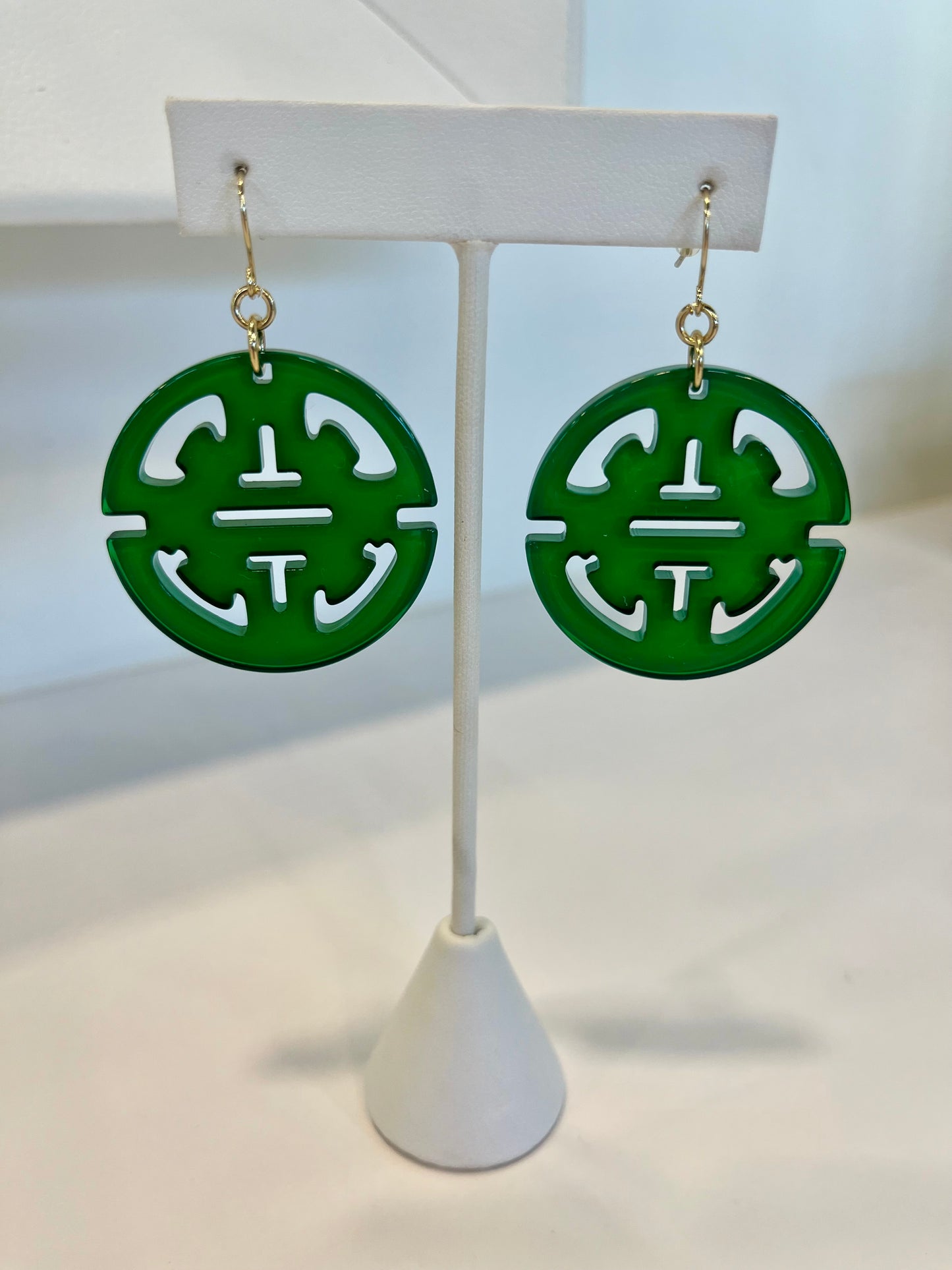 Resin Drop Earrings