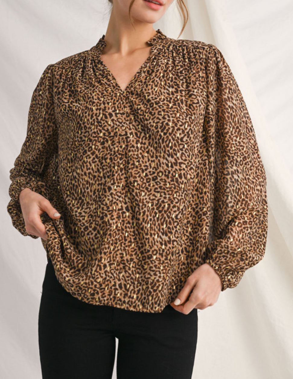 Animal Print Top