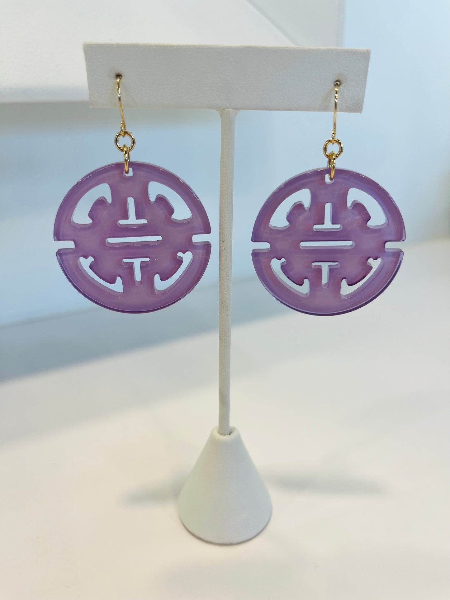 Resin Drop Earrings
