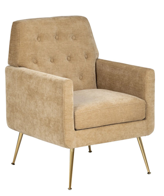 Accent Chairs-Sand 27.8"Dx26"Wx35.2"H