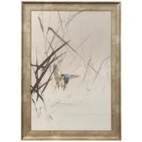 Abstract Bird Canvas Set S/2