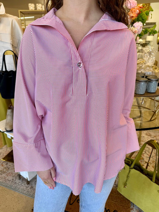 Striped Long Sleeve Top