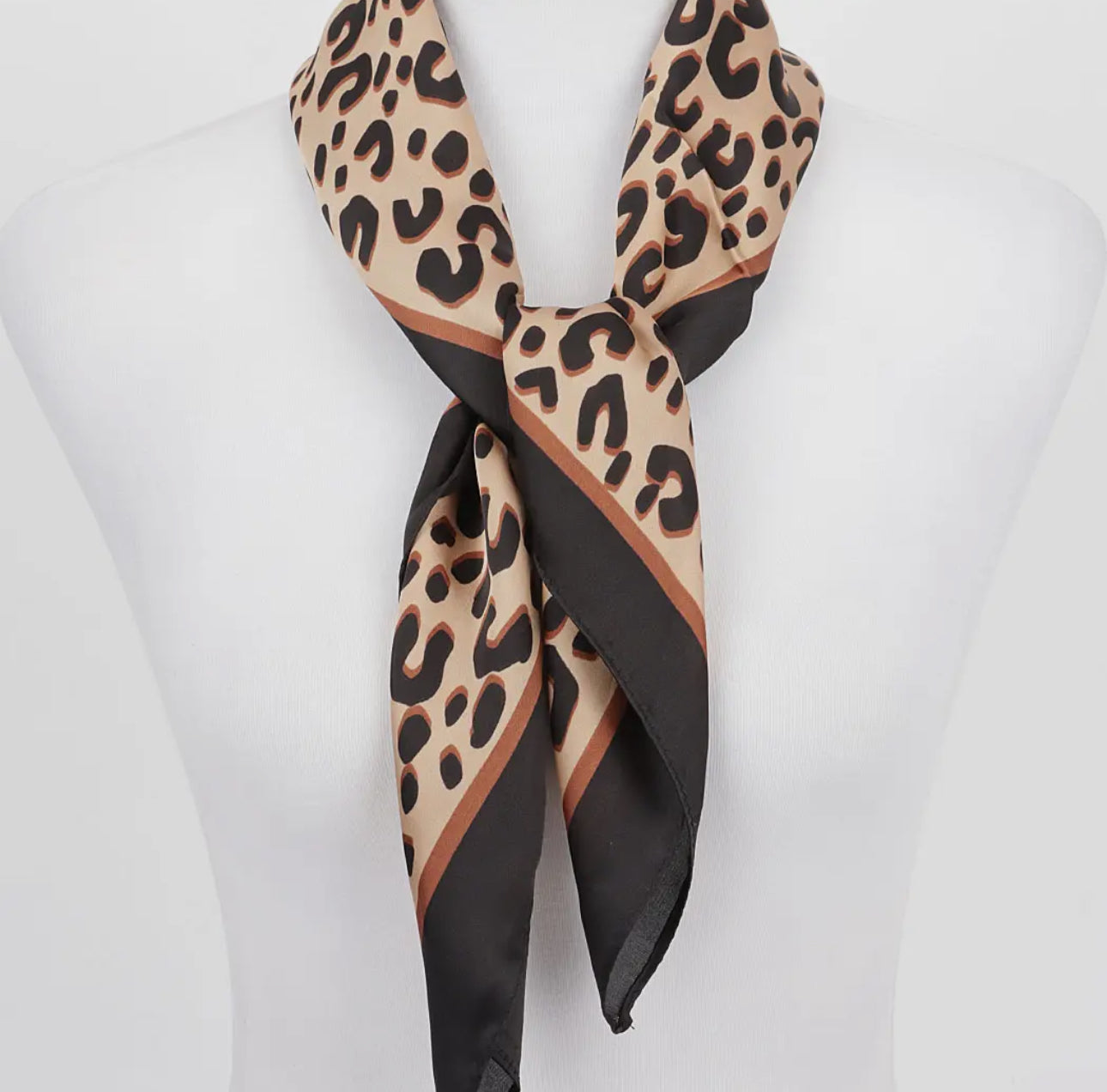 Leopard Print Scarf