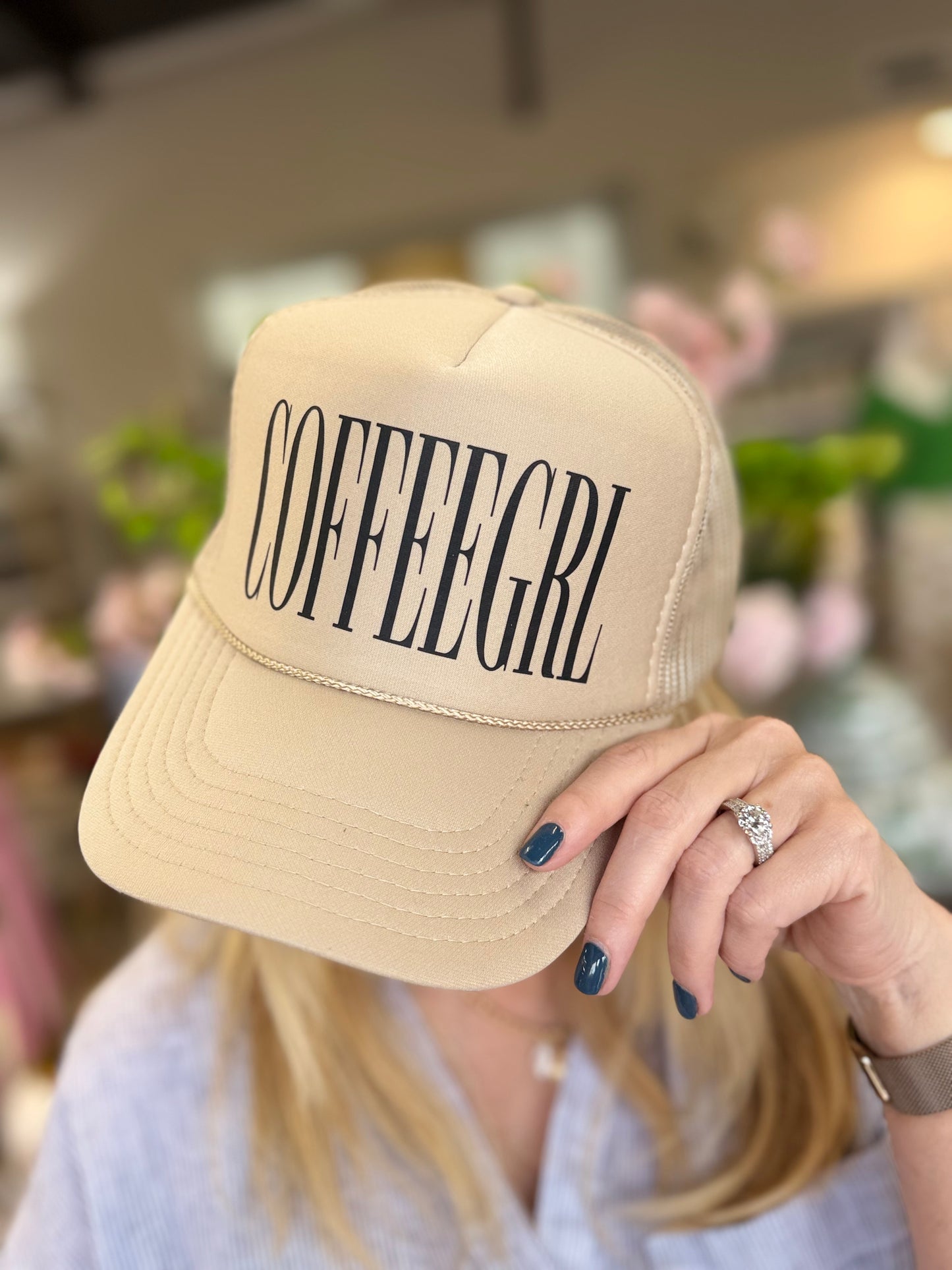 "Coffeegrl" Trucker Hat