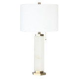 28" Alabaster Table Lamp