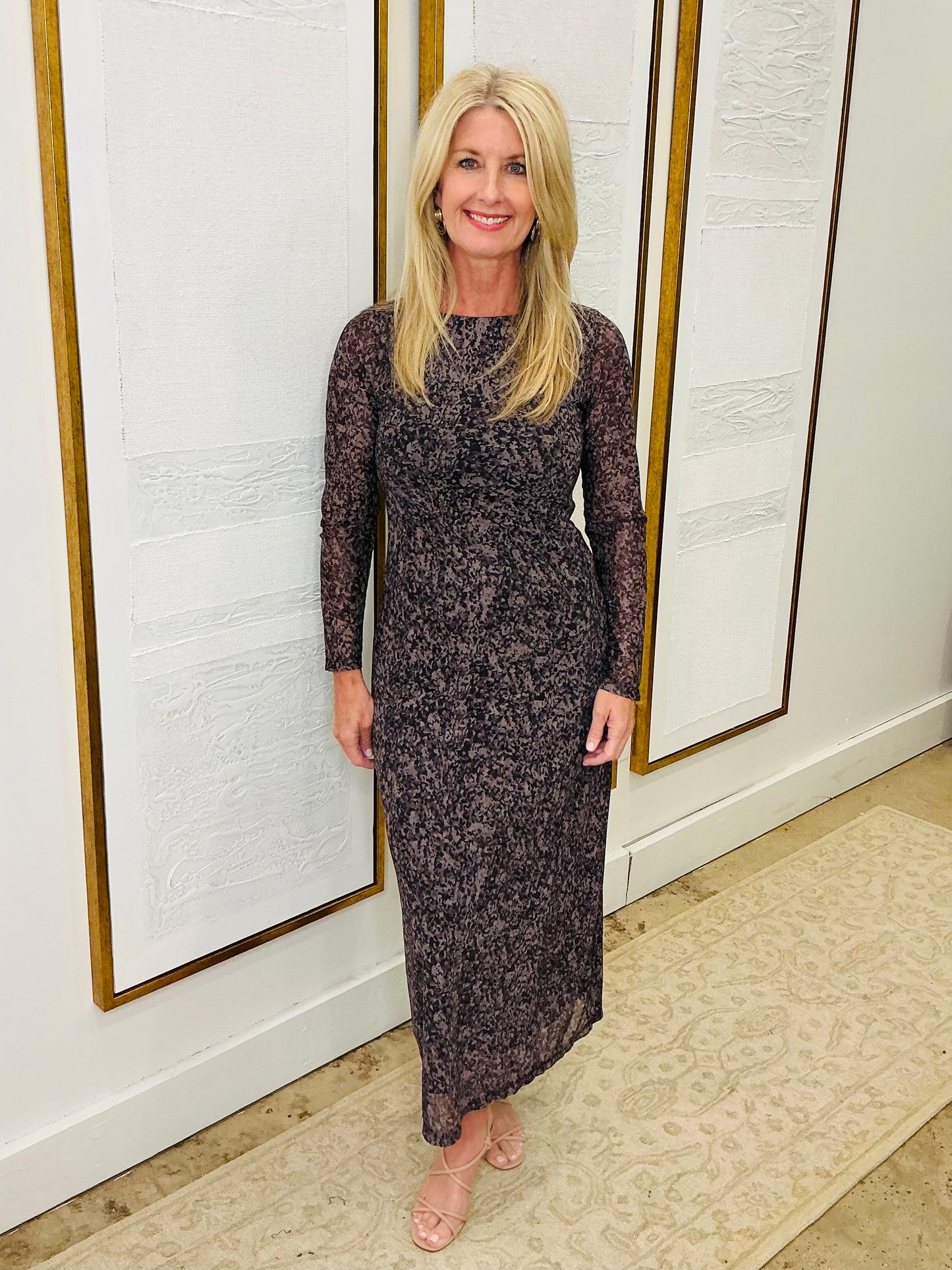 Leopard Maxi Dress