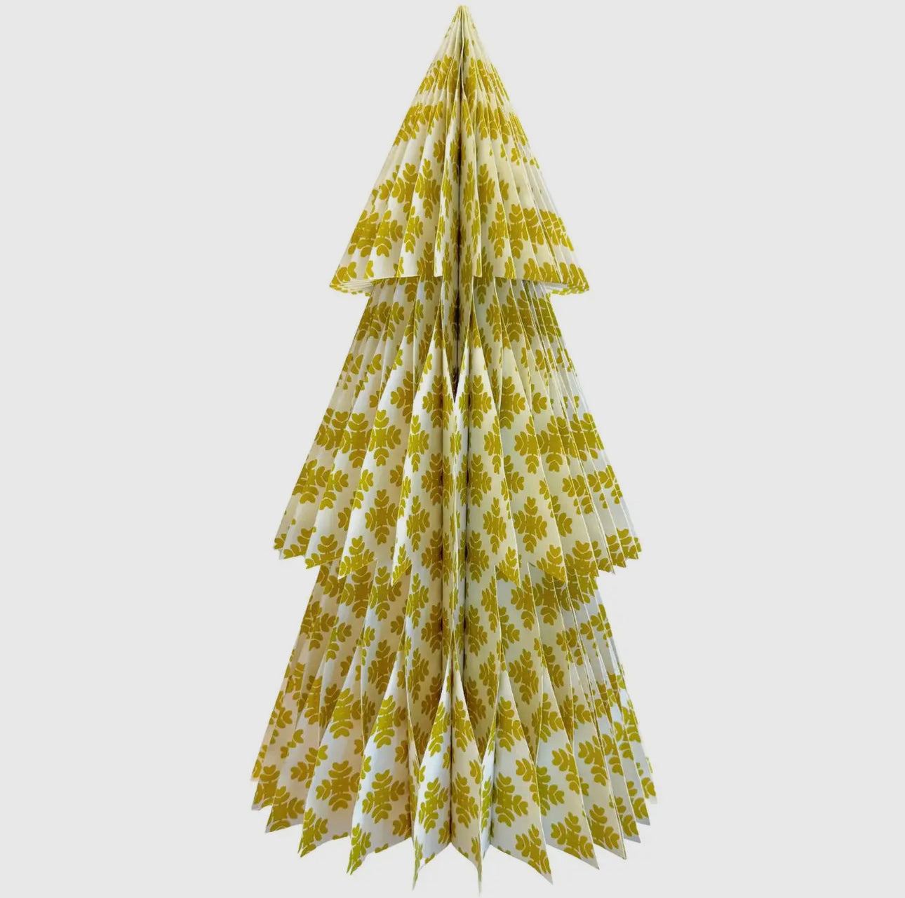 LP Round Honeycomb Christmas Tree/Citrine 18”