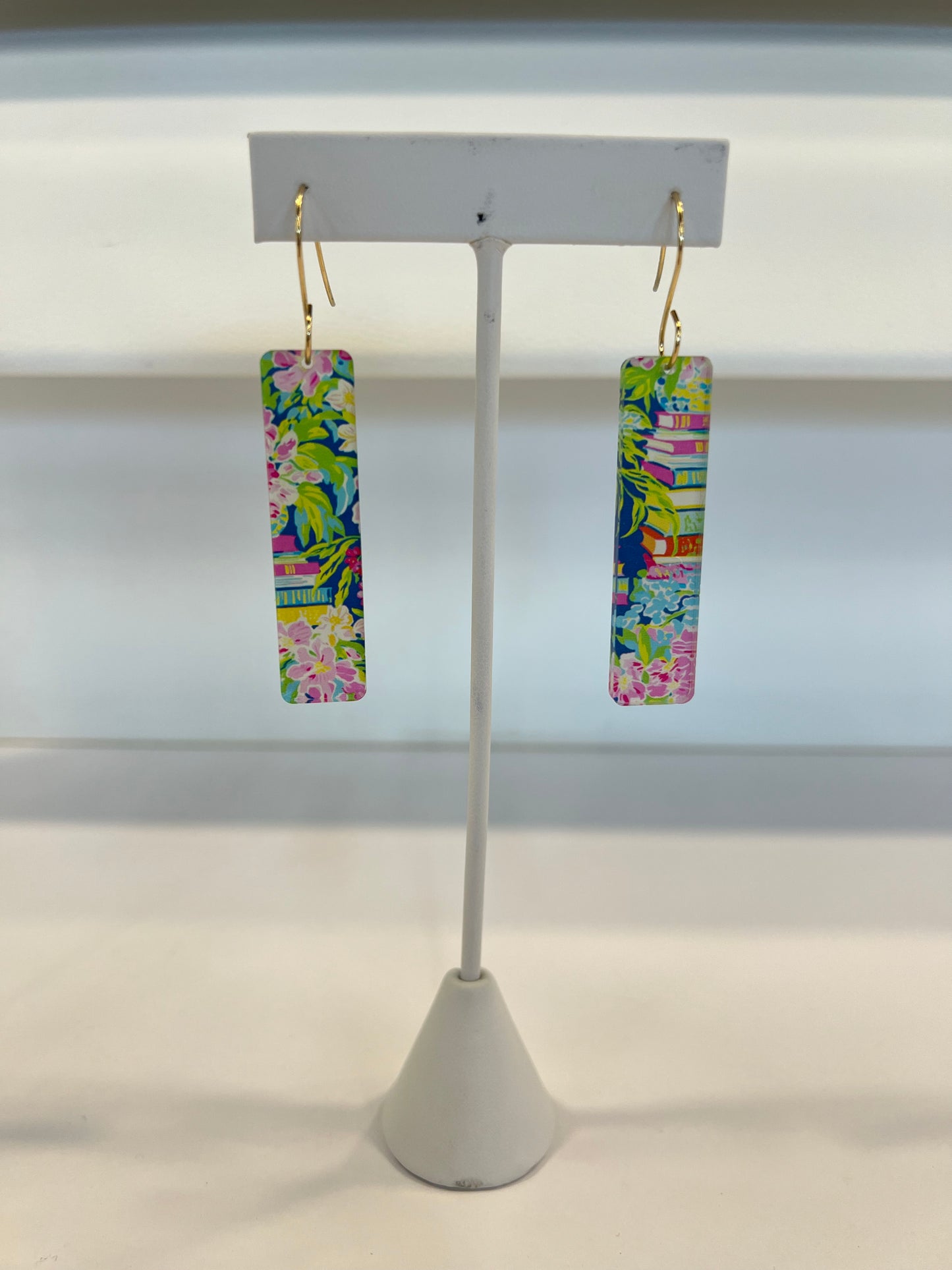 Floral Acrylic Earrings