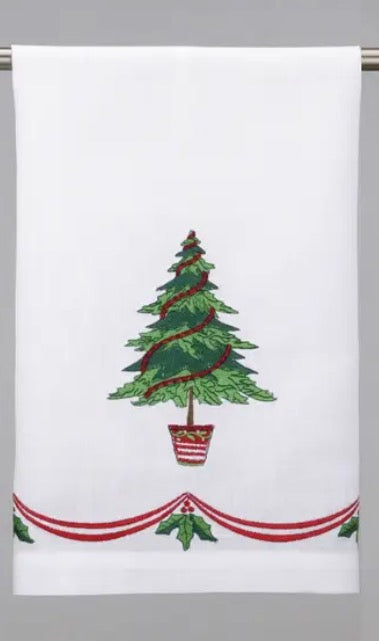 Holiday Tree Guest Towel