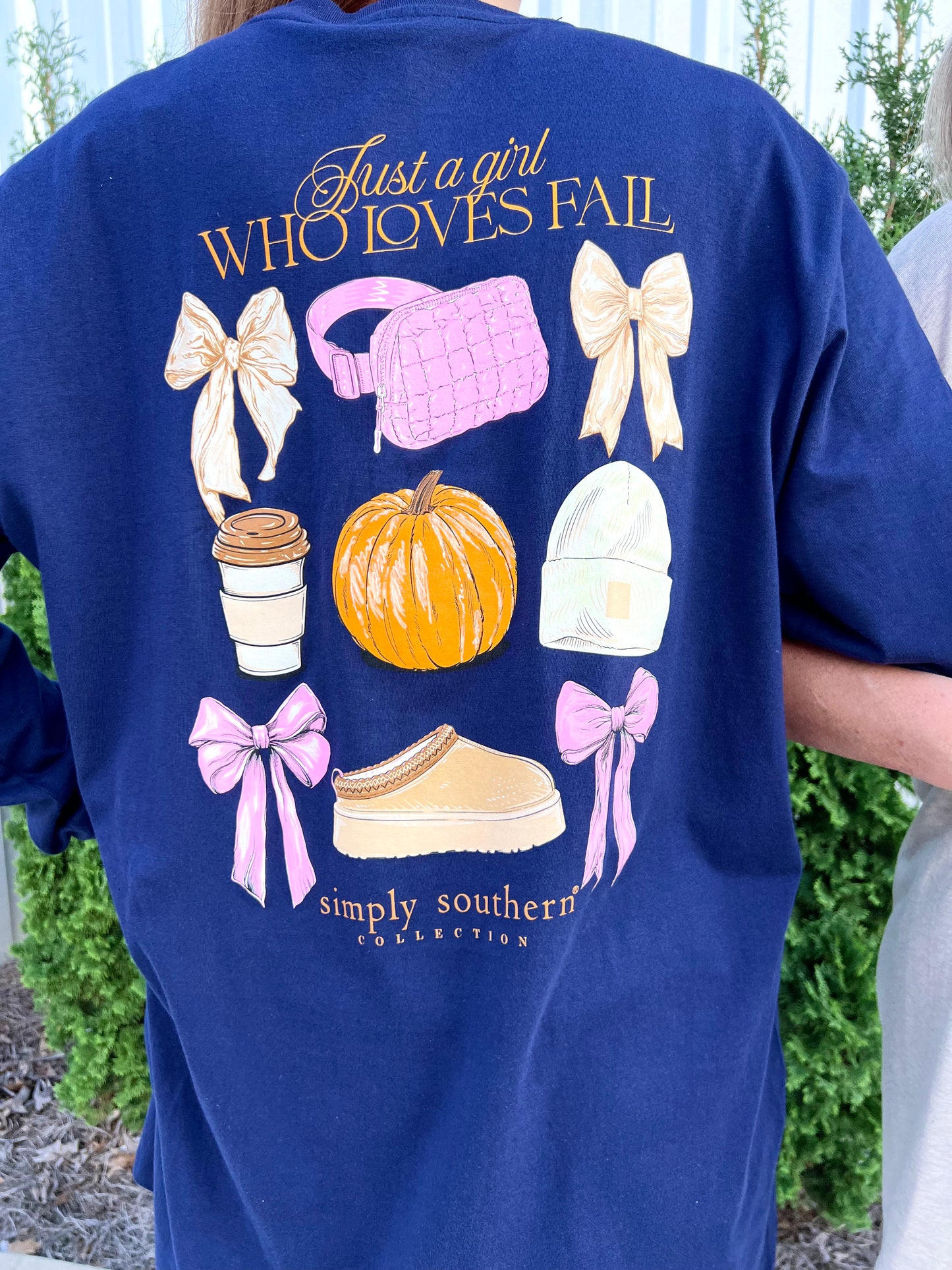 Girl Who Loves Fall Long-Sleeve Tee