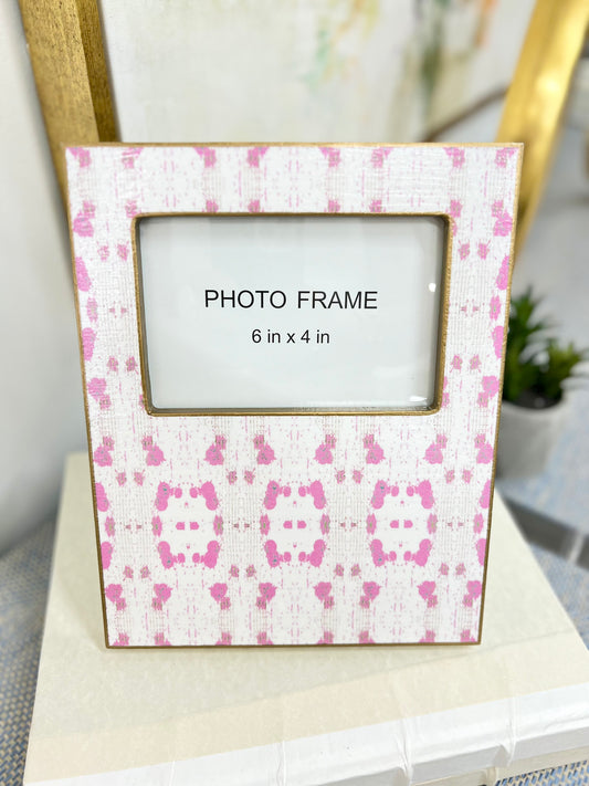 Pink Cheetah Picture Frame 4”x6”