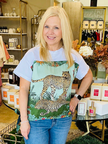 Printed Cotton Tee