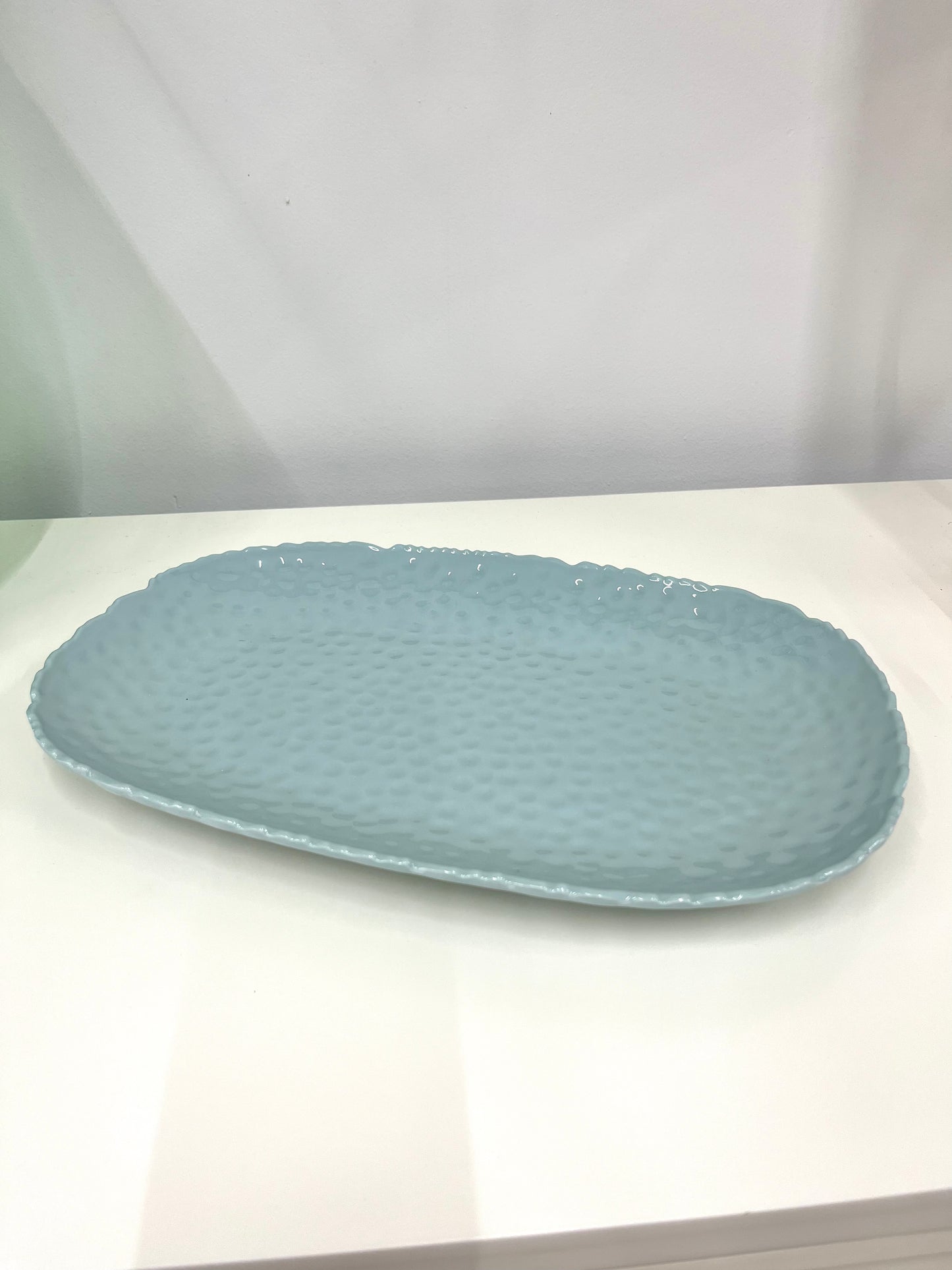 Teal Serving Platter