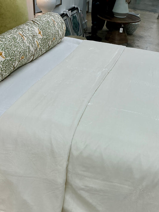 Stone Velvet Duvet Cover Set
