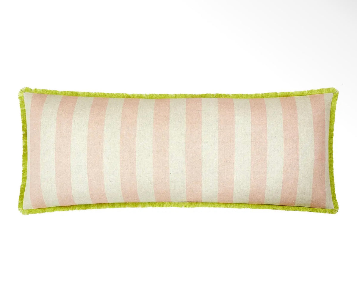 Cabana Stripe Lumbar Pillow